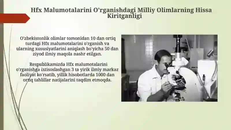 HFX Malumotalarni O'rganish 4