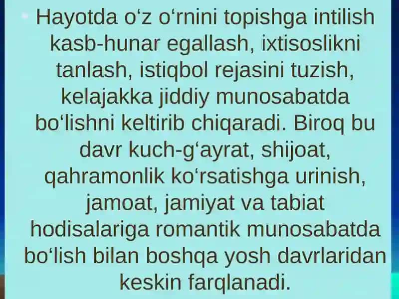 Ilk o‘spirinlik yoshi davrida psixik rivojlanish xususiyatlari 4