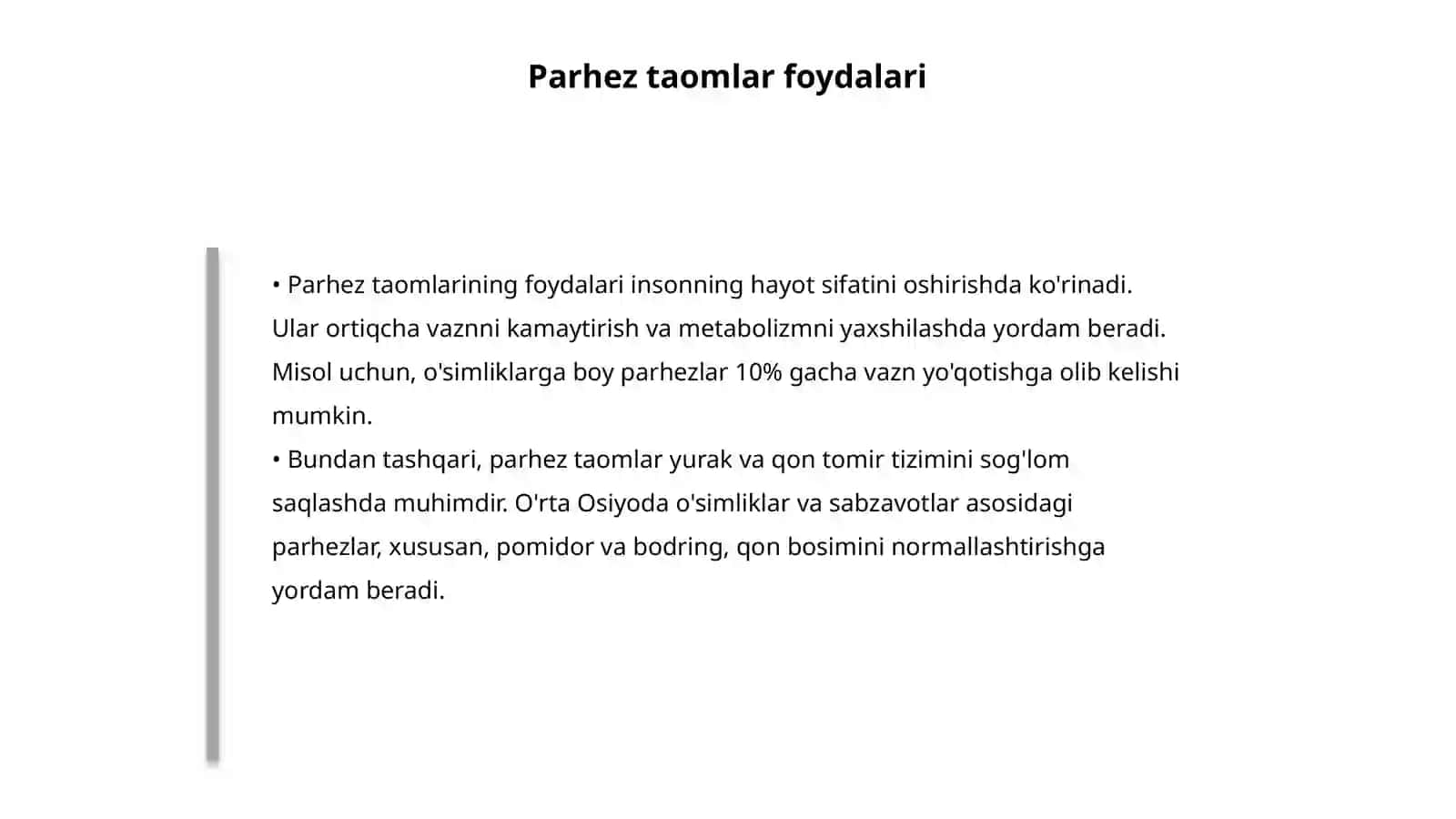 Parhez Taomlar Dori 4