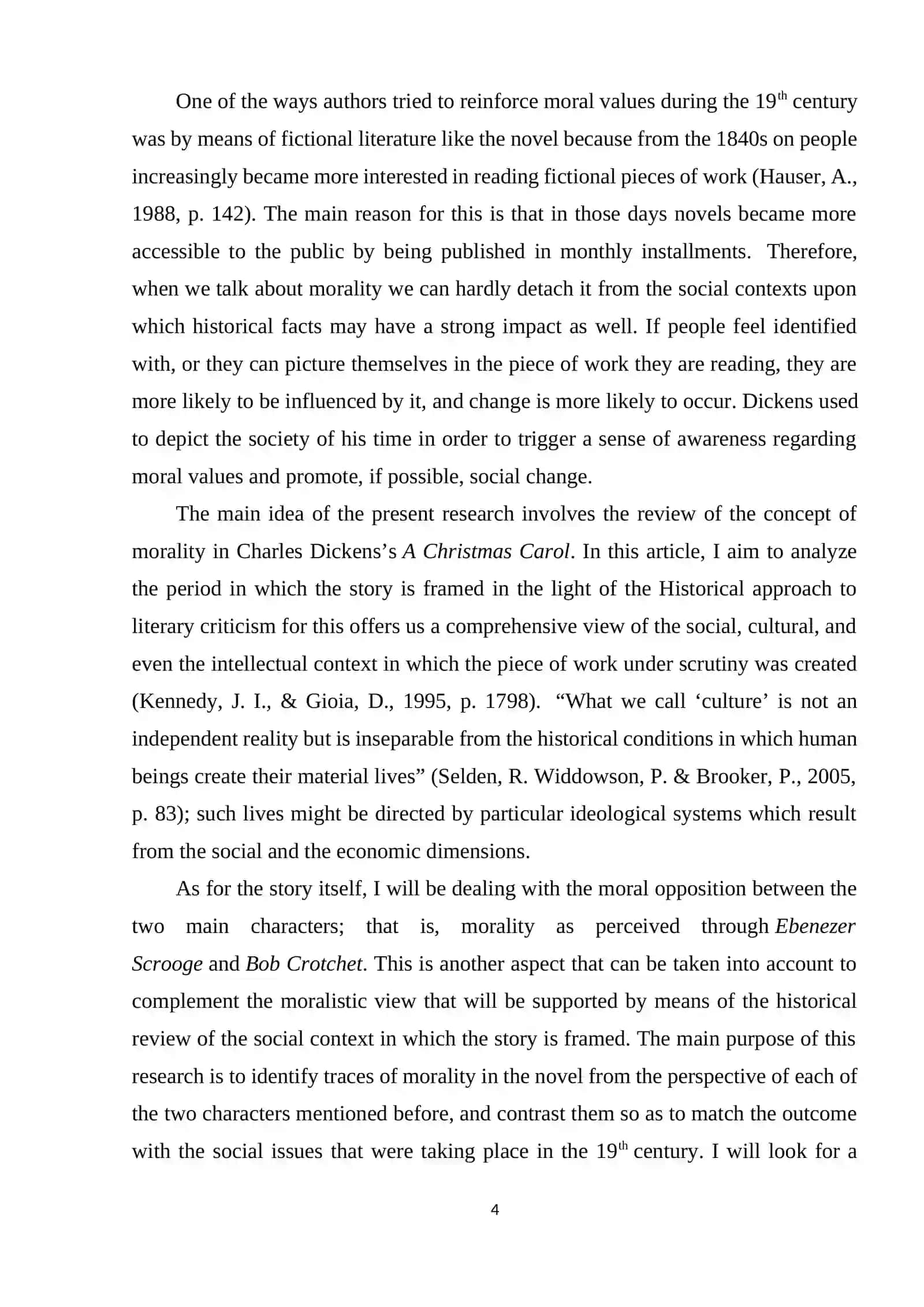 Concepts of Good and Evil in the Works of Charles Dickens 4
