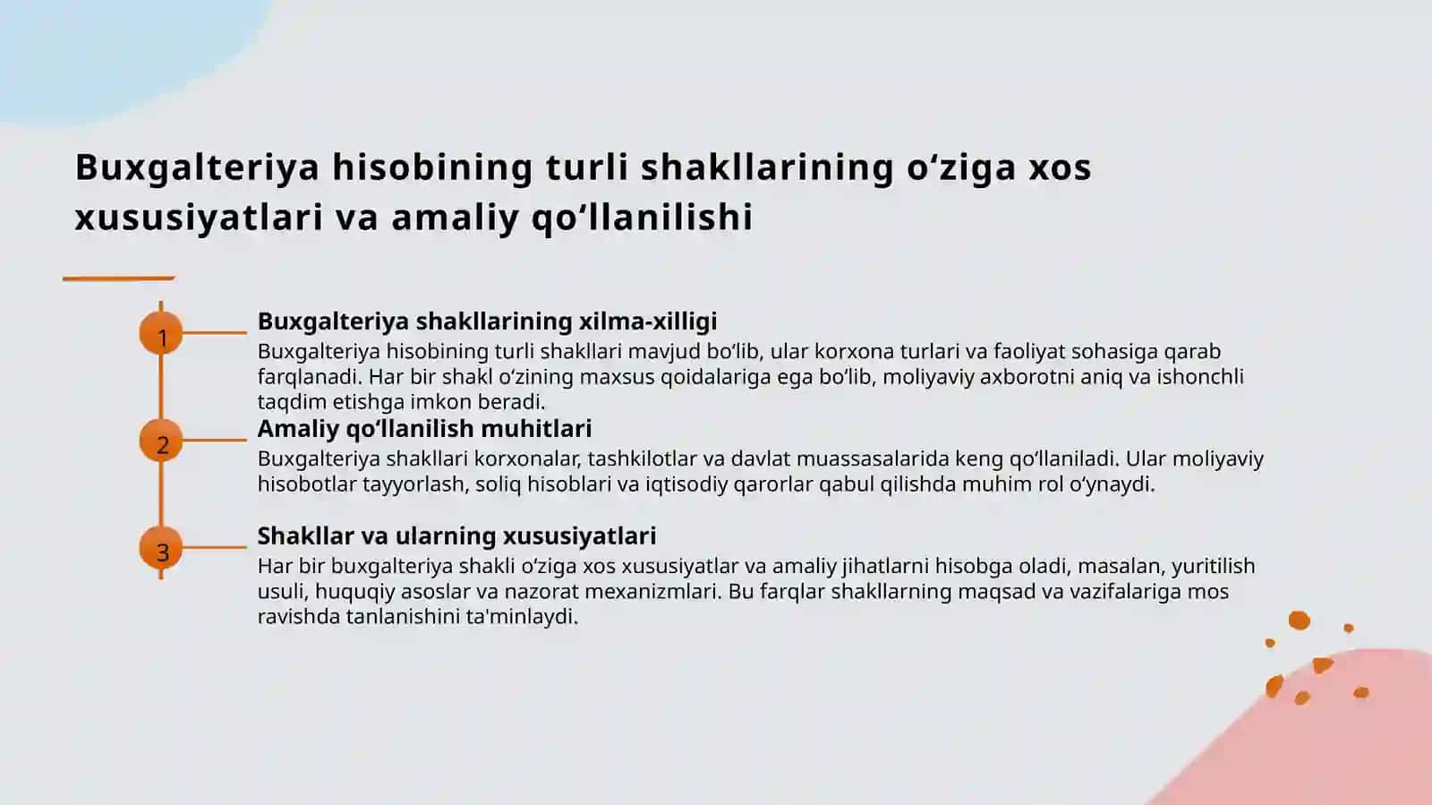 Buxgalteriya hisobi shakllari, ularning mohiyati va tarixiy rivojlanishi 4