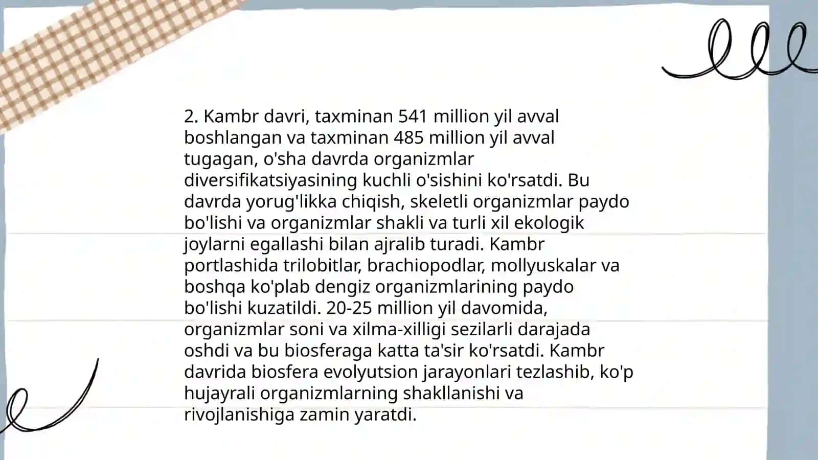Organik dunyo tarixi 4