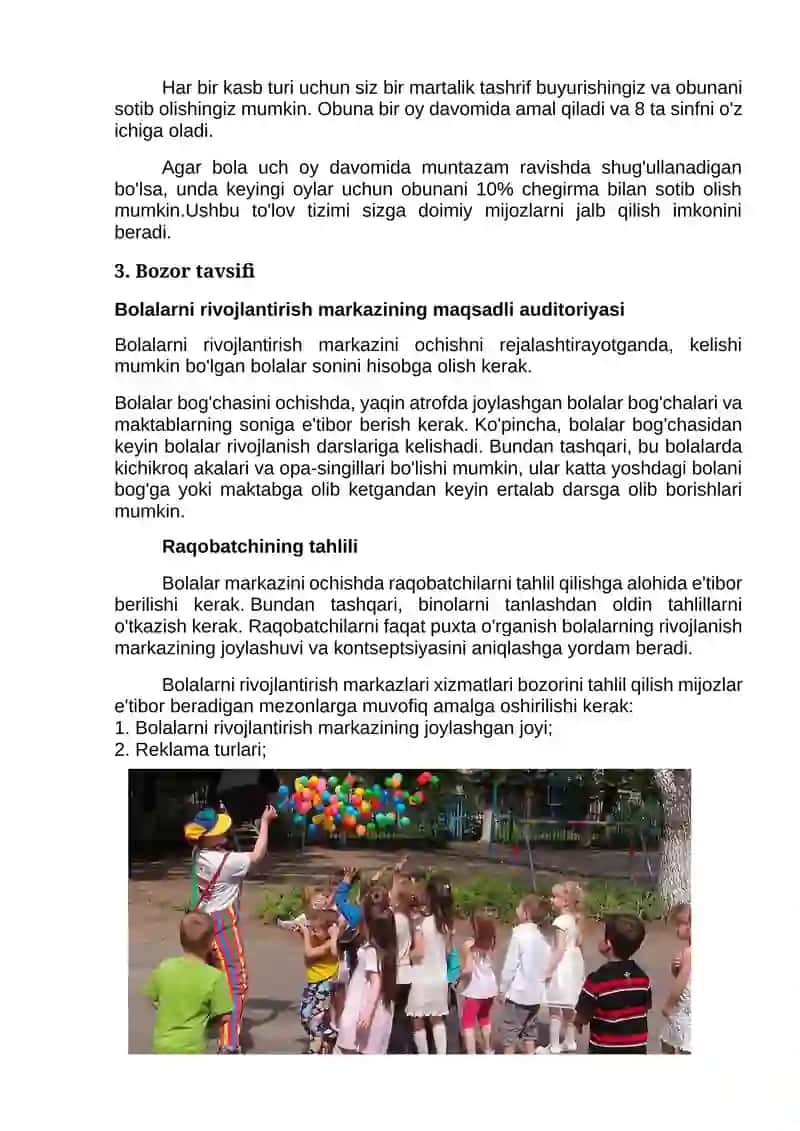 BOLALARNI RIVOJLANTIRISH O‘QUV MARKAZI 4