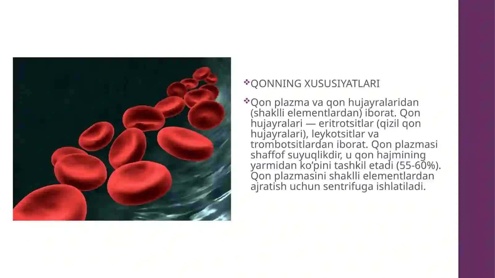 MAVZU-Qonning umumiy biokimyoviy tahlillari 4