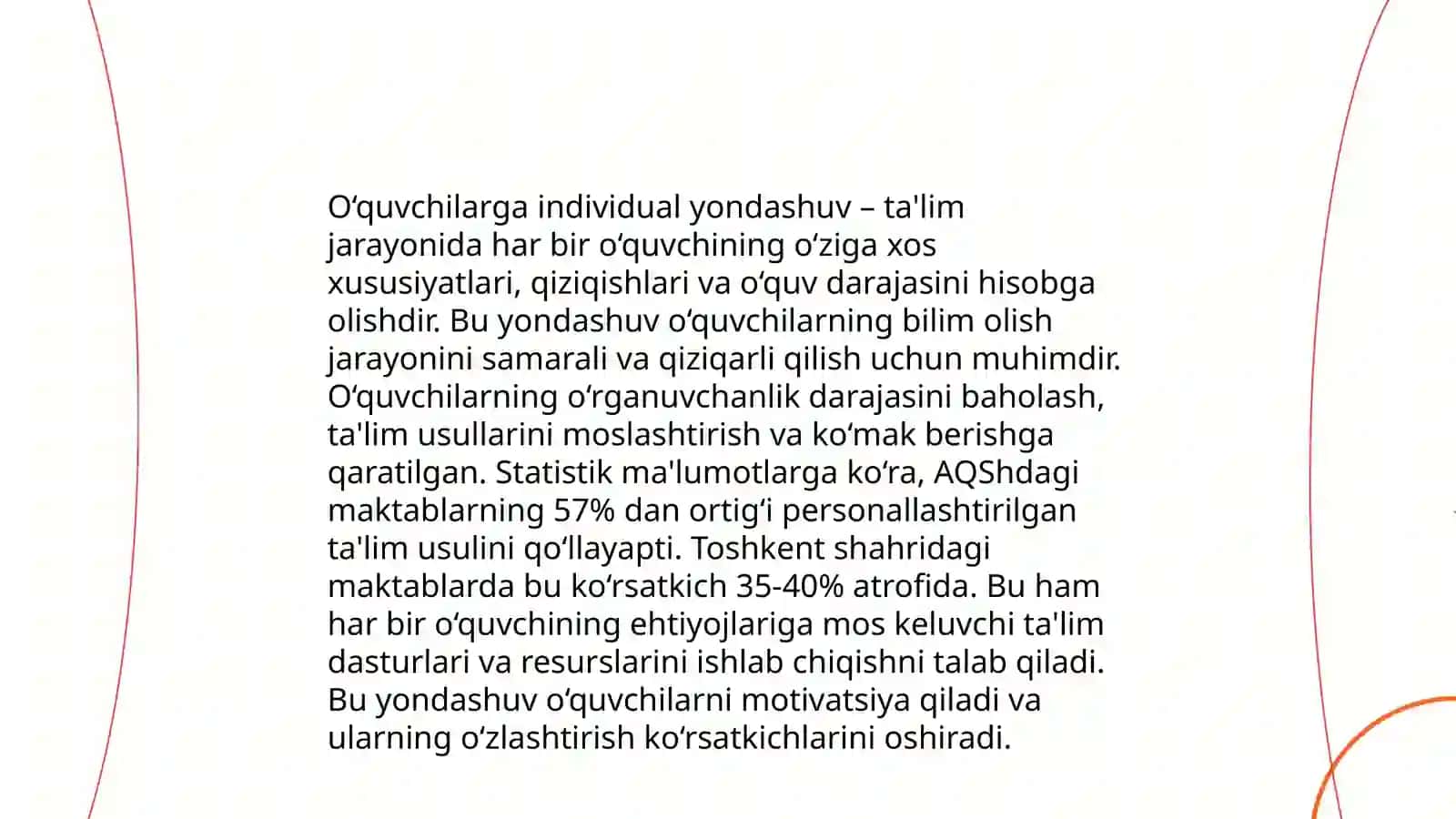 Uzoq muddatli davolanayotgan bolalarni psixologik-pedagogik qoʻllab- quvvatlashda oʻqituvchi shaxsi Chiniqulova Goʻzalbonu 4