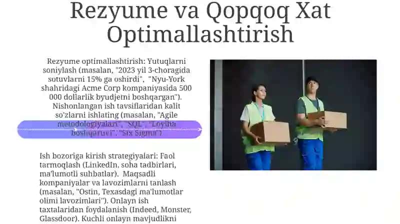 Mehnat bozoriga kirib kelish 4
