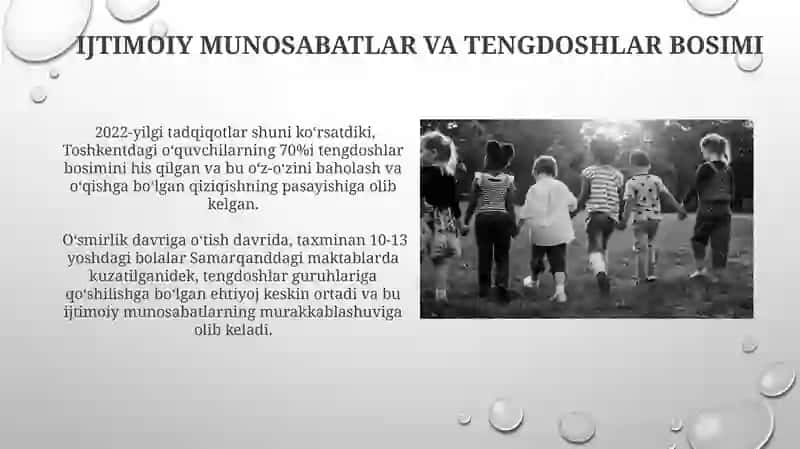 Bolalarning kichik maktab yoshidan òsmirlik jarayonidagi muammolar davriga òtish 4