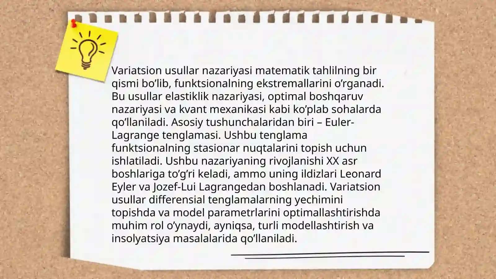 Chiziqli algebraik tenglamalar sistemasini taqribiy yechishning variatsion usullari 4