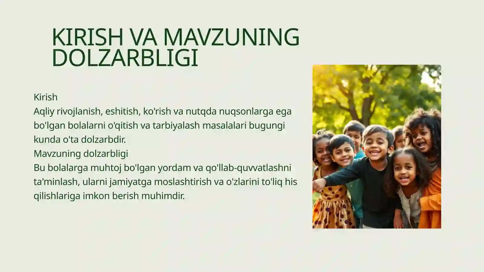 AQLIY RIVOJLANISH ESHITISH KORISH NUTQIDA NUQSONI BOR BOLALAR 4