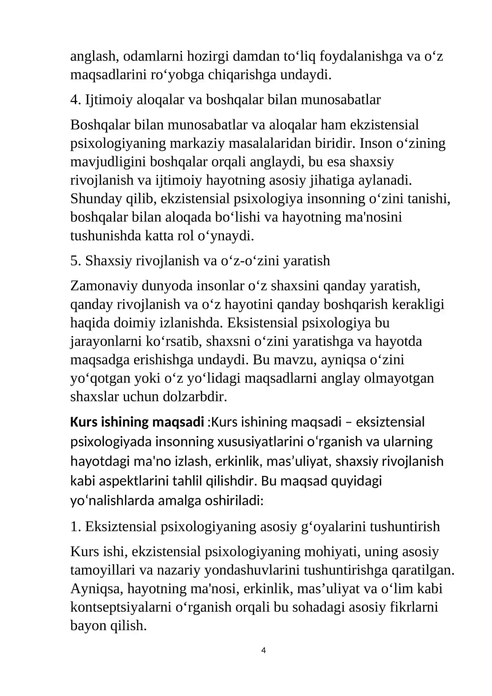 Eksiztensial psixologiyda insonning xususiyatlari Farnkl 4