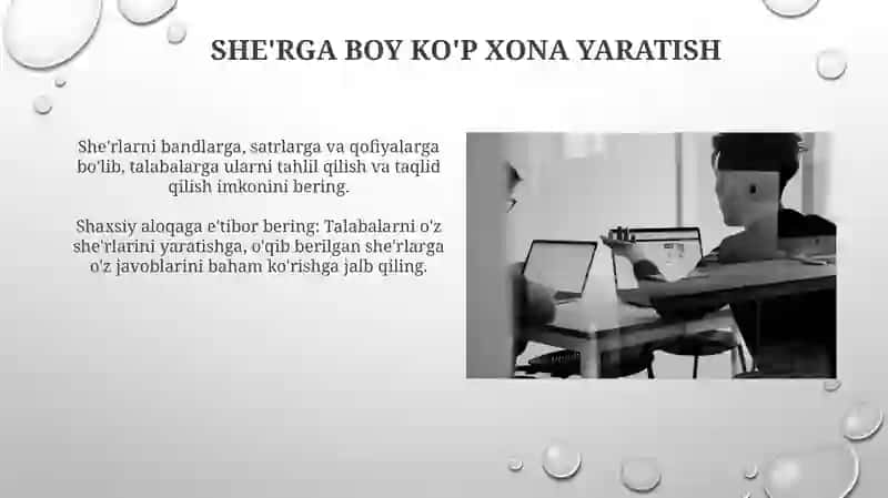 Boshlangich sinflarda lirik sherlar ustida ishlash metodikasi 4