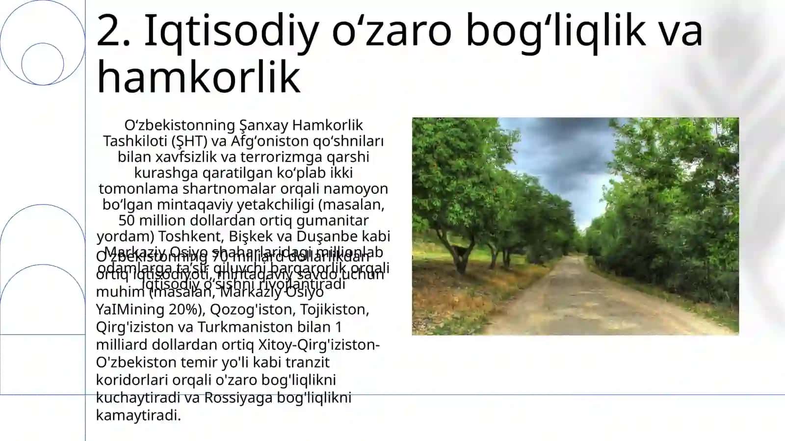 O‘zbekistonning Markaziy Osiyoda tinchlik va barqarorlikni ta’minlashdagi o‘rni 4