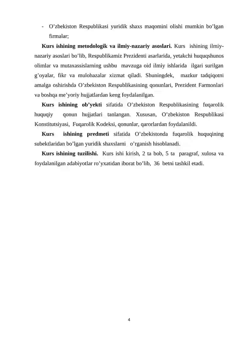 FUQAROLIK HUQUQINING SUBYEKTI SIFATIDA YURIDIK SHAXSLAR 4