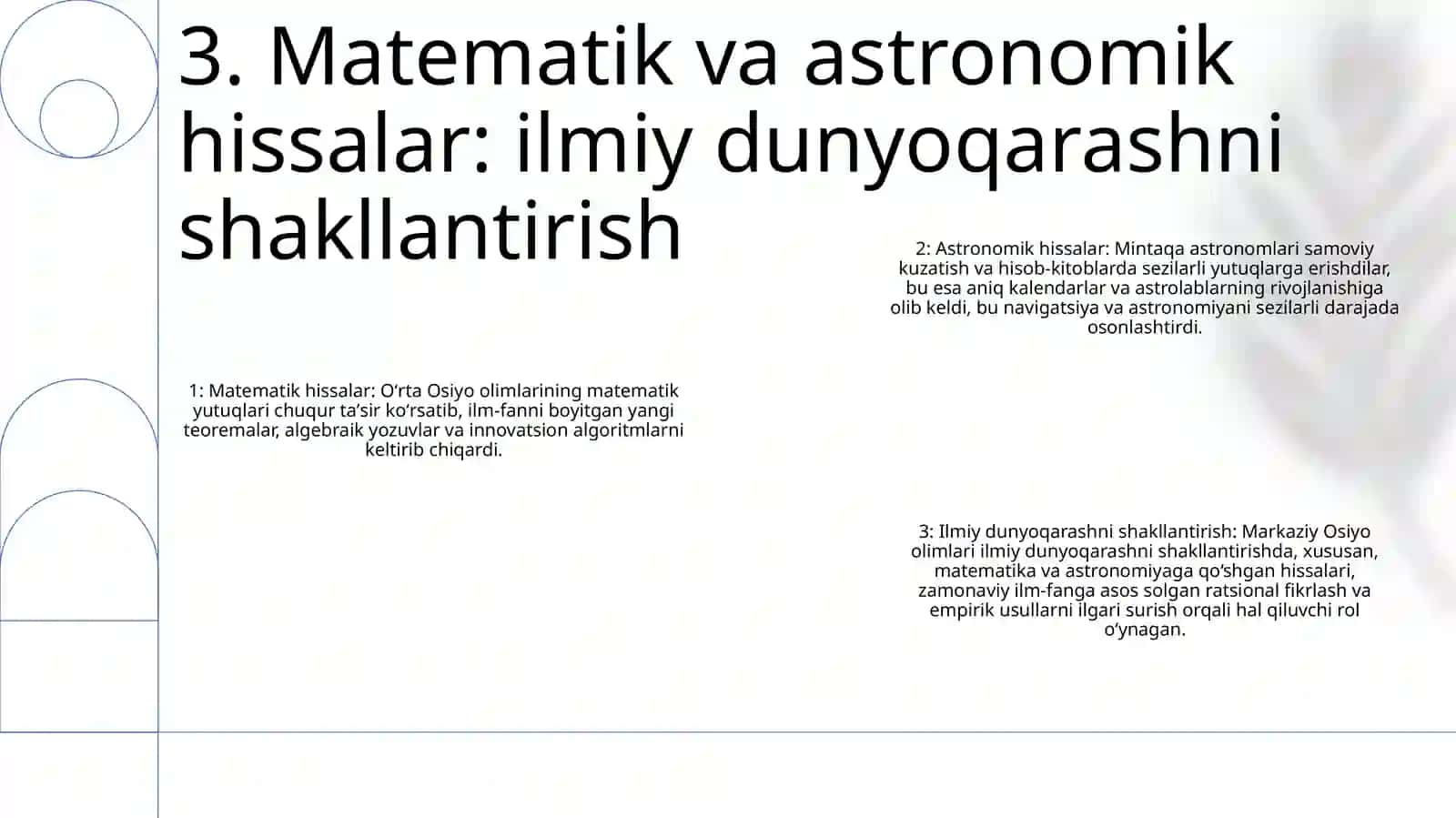 Yuksak Ma‘Naviyatli Yoshlarni Tarbiyalashda Orta Osiya Allomalarining Ilmiy Merosining O‘Rni 4