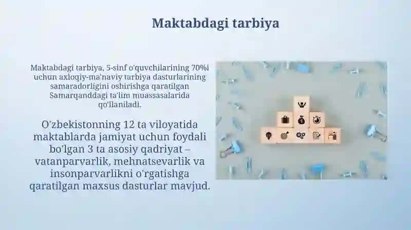 Tarbiya metodlar va Vositalari 4