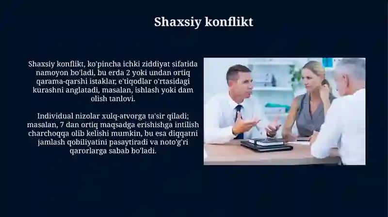 Maslahat turlari qoidalari va kommunikatsion to'siqlar 4