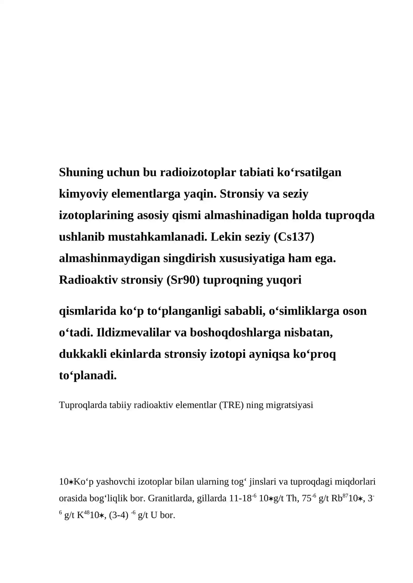 Tuproqning Radioaktivligi 4