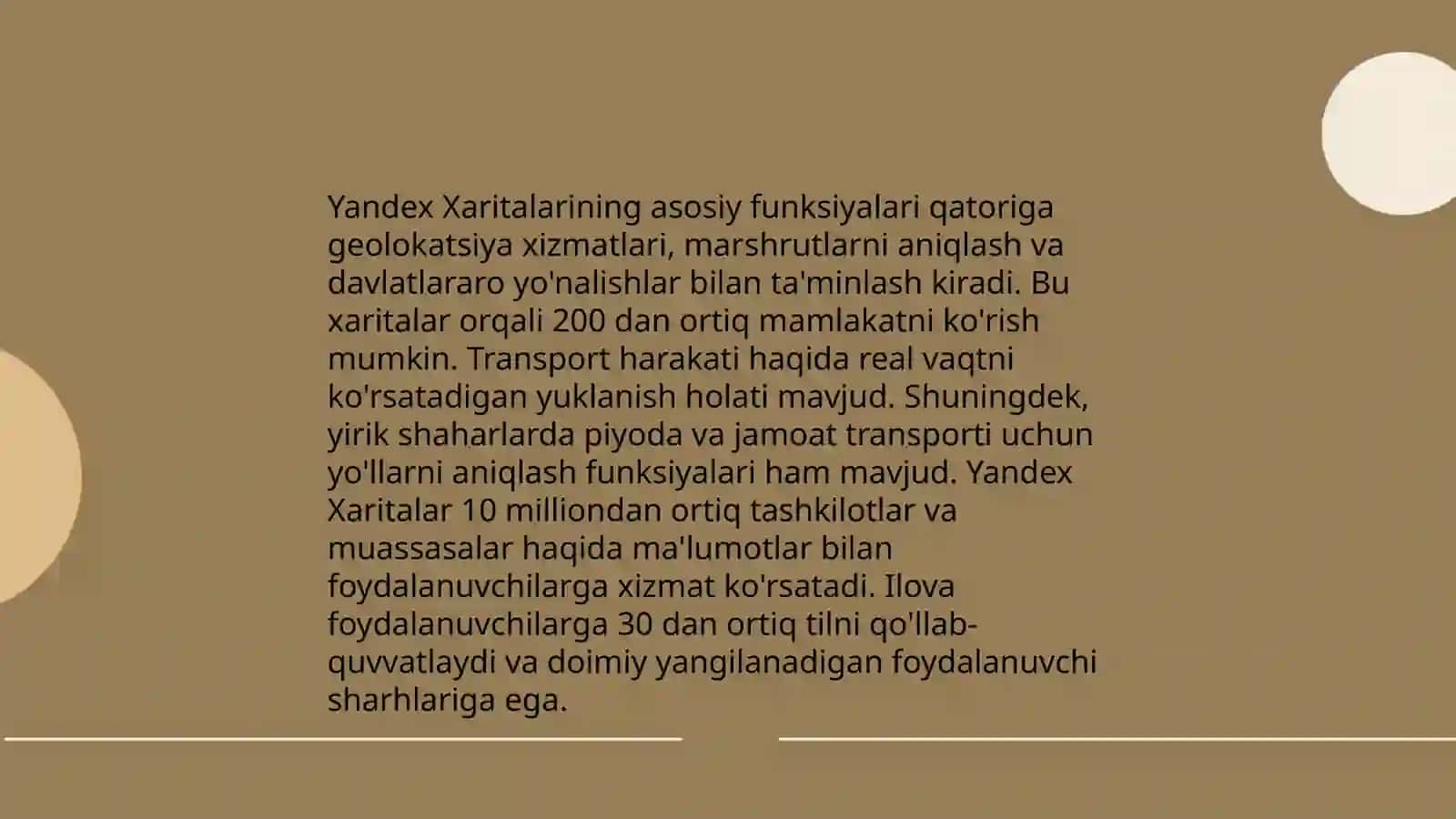 Yandex Xaritalar 4