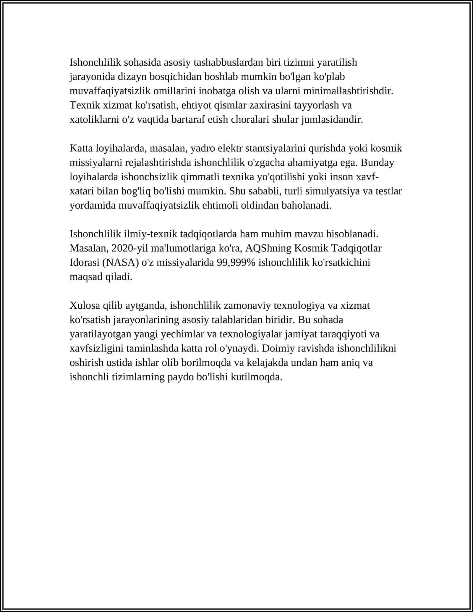 ISHONCHLILIKNING ASOSIY TUSHUNCHALARI 4