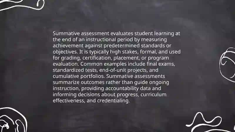 Formative and Summative Assessment 4