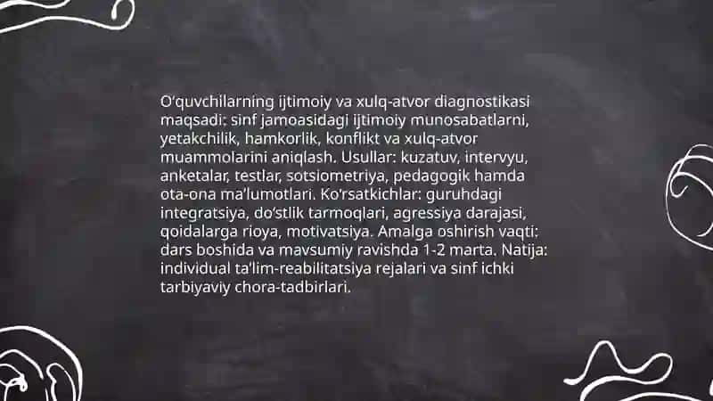 Boshlangʻich sinfda oʻquvchilar jamoasini shakllantirish bosqichlari 4