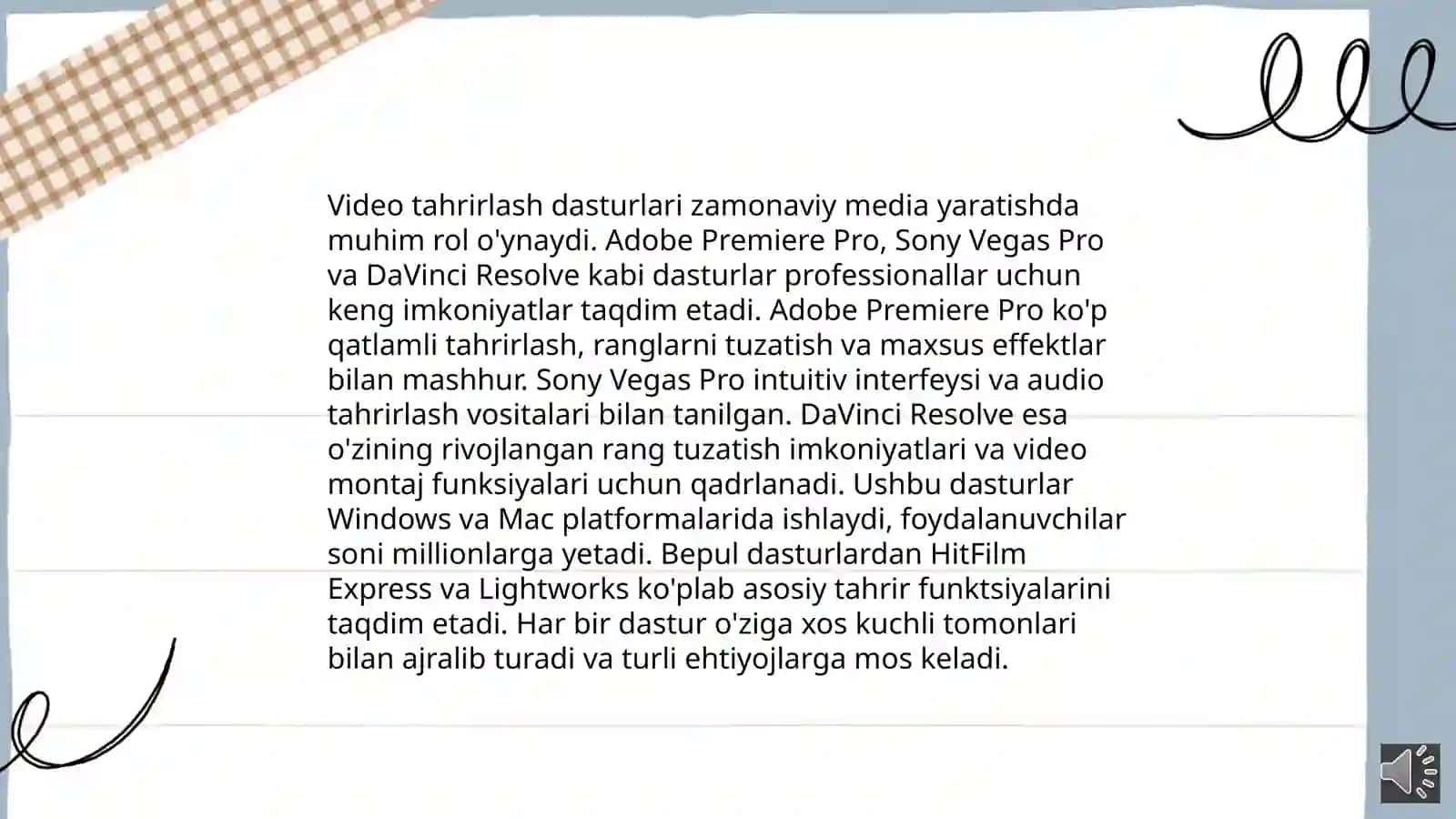 Namoyish etish va tahrirlash dasturlari 4