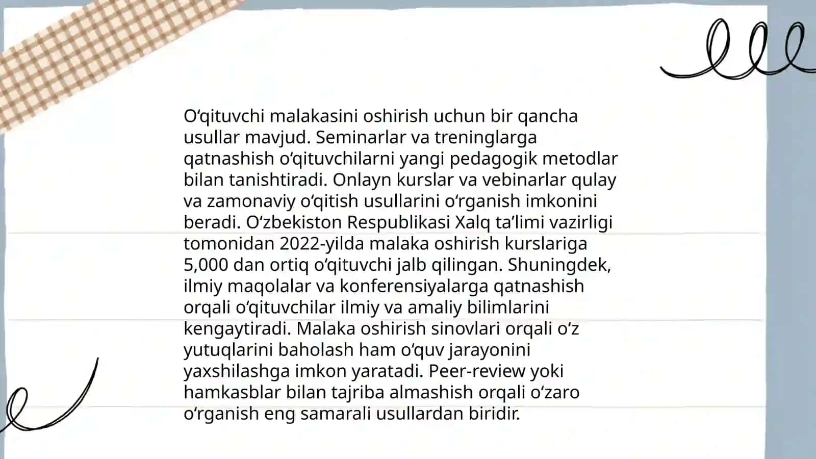 O'qituvchining innavatsion foliyatini shakillantirish shartlari 4