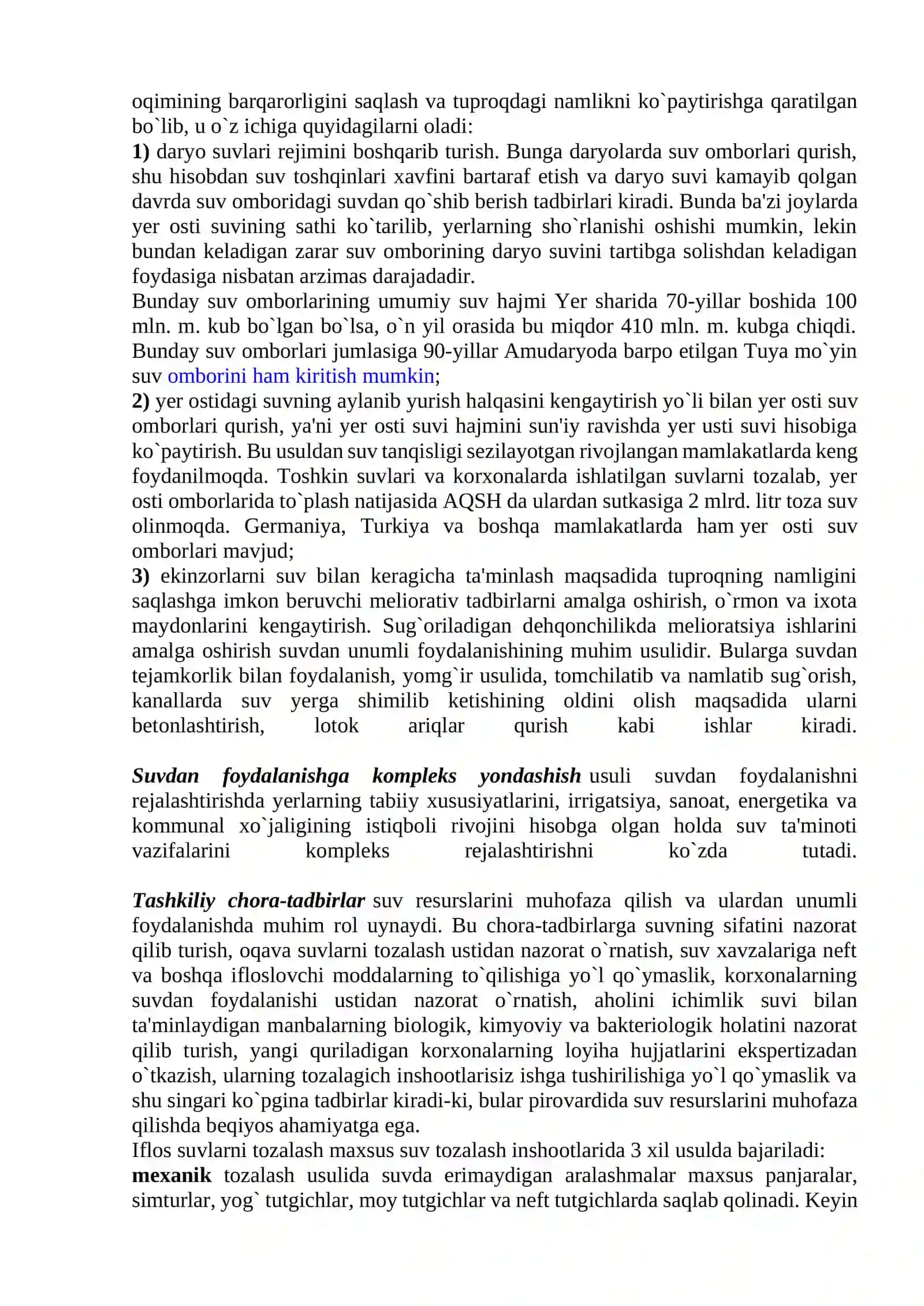 Suvning ifloslanishi va uni ifloslovchi manbalar 4