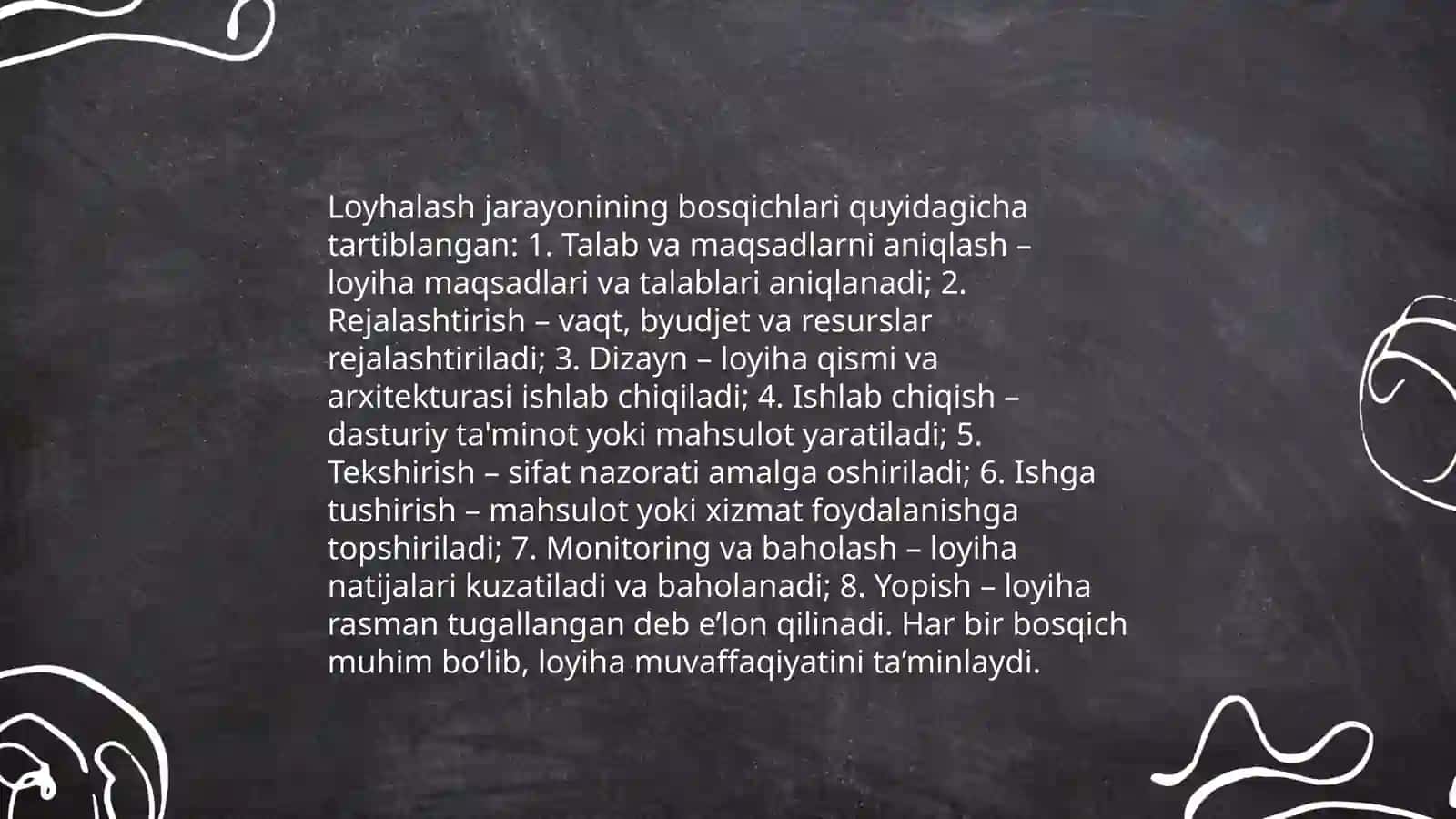 Loyhalash ishlarining xususiyatlari 4