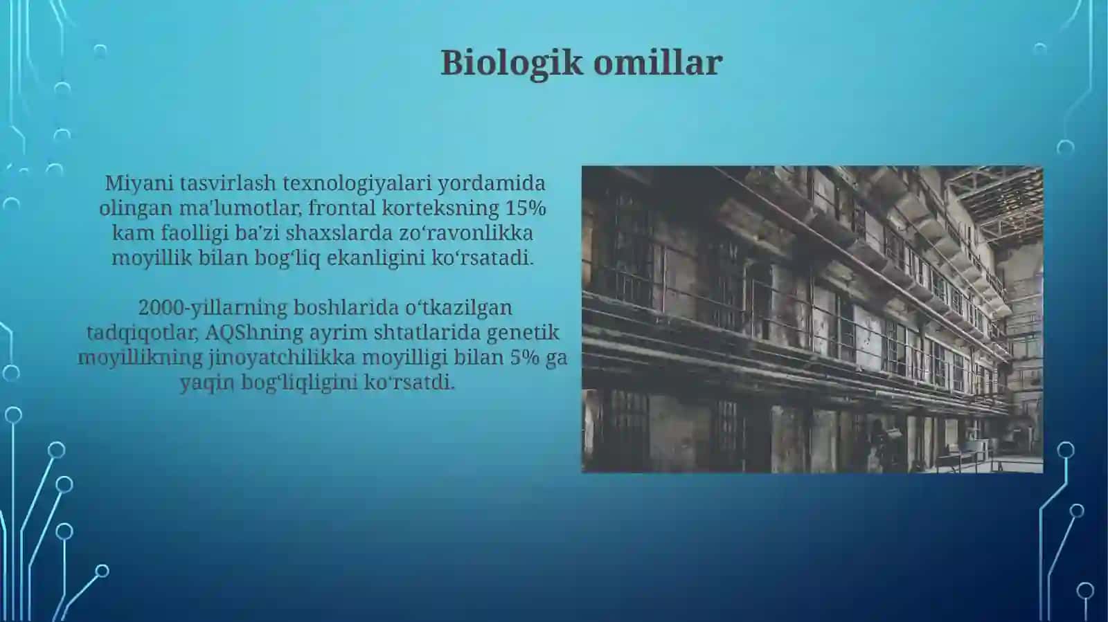 Jinayatchilik, qonunbuzarlik va uning motivatsiyasi 4