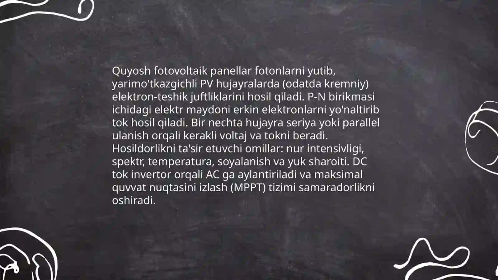 Muqobil elektr manbalari 4