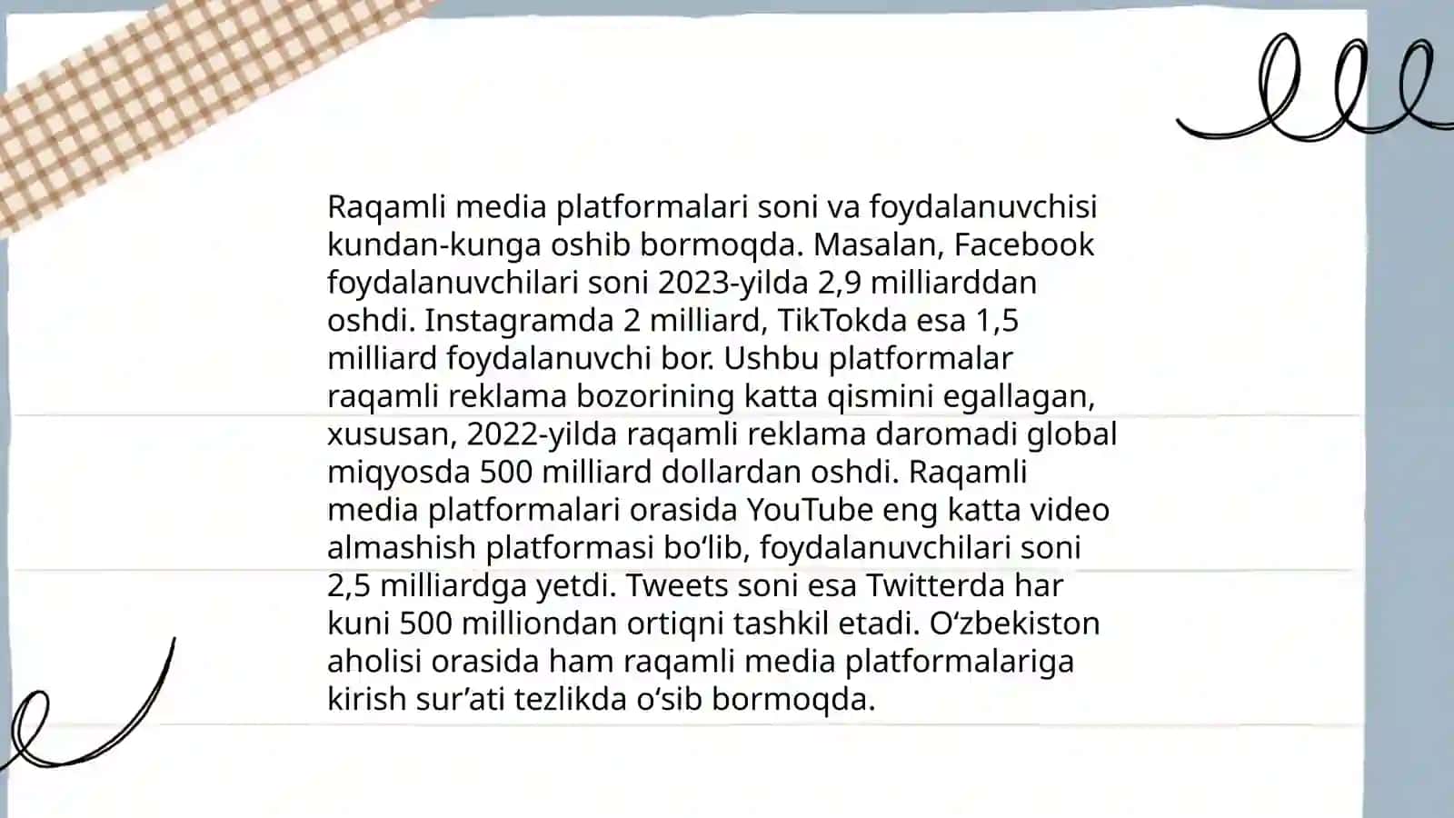 Multimediya hám oniñ zamanaĝoy tamiynattí 4