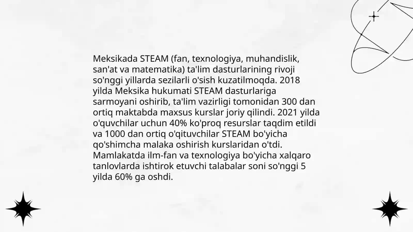 STEAM ta'lim tizimi Meksikada 4