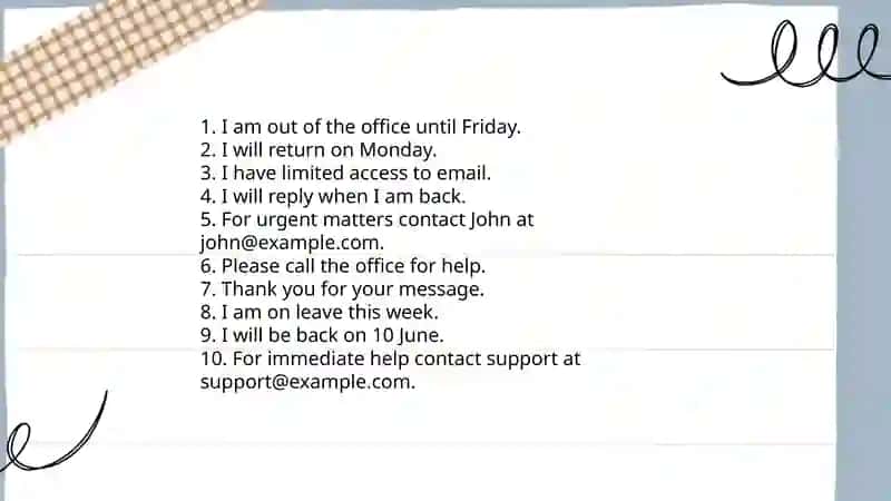 Out of the Office 4