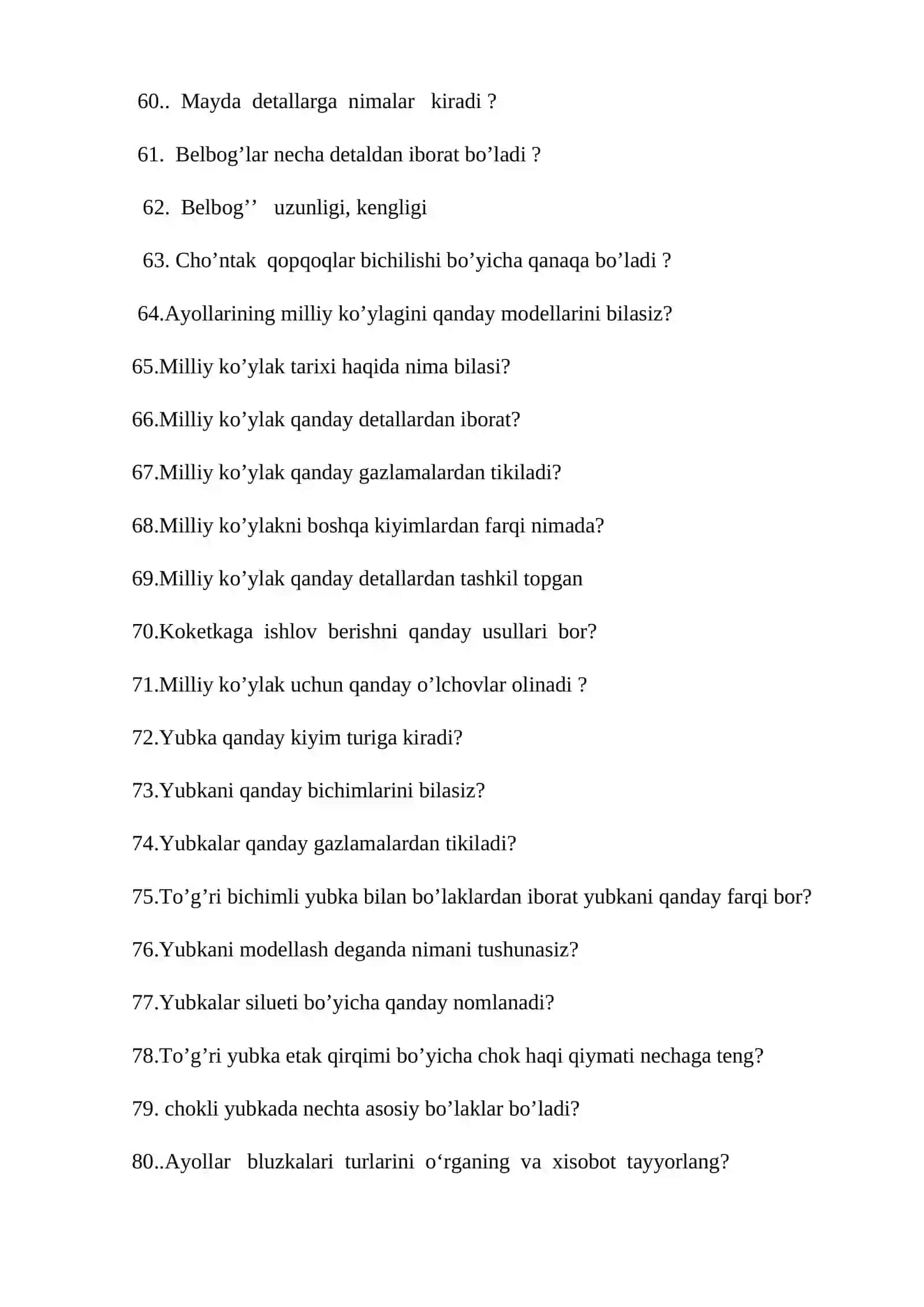 GAZLAMALARGA ISHLOV BERISH PRAKTIKUMI 4
