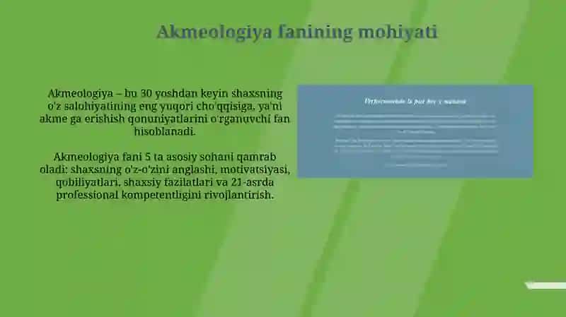 Akmeologik komil va komilyatlar 4