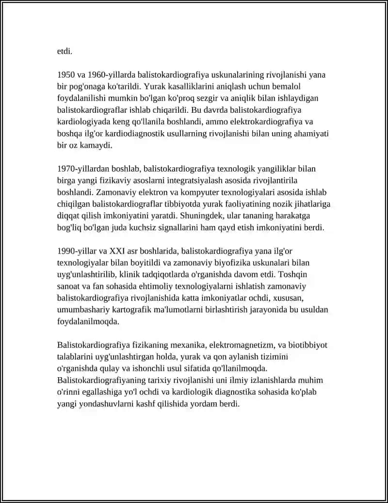 BALISTOKARDIOGRAFIYANING FIZIKAVIY ASOSI 4