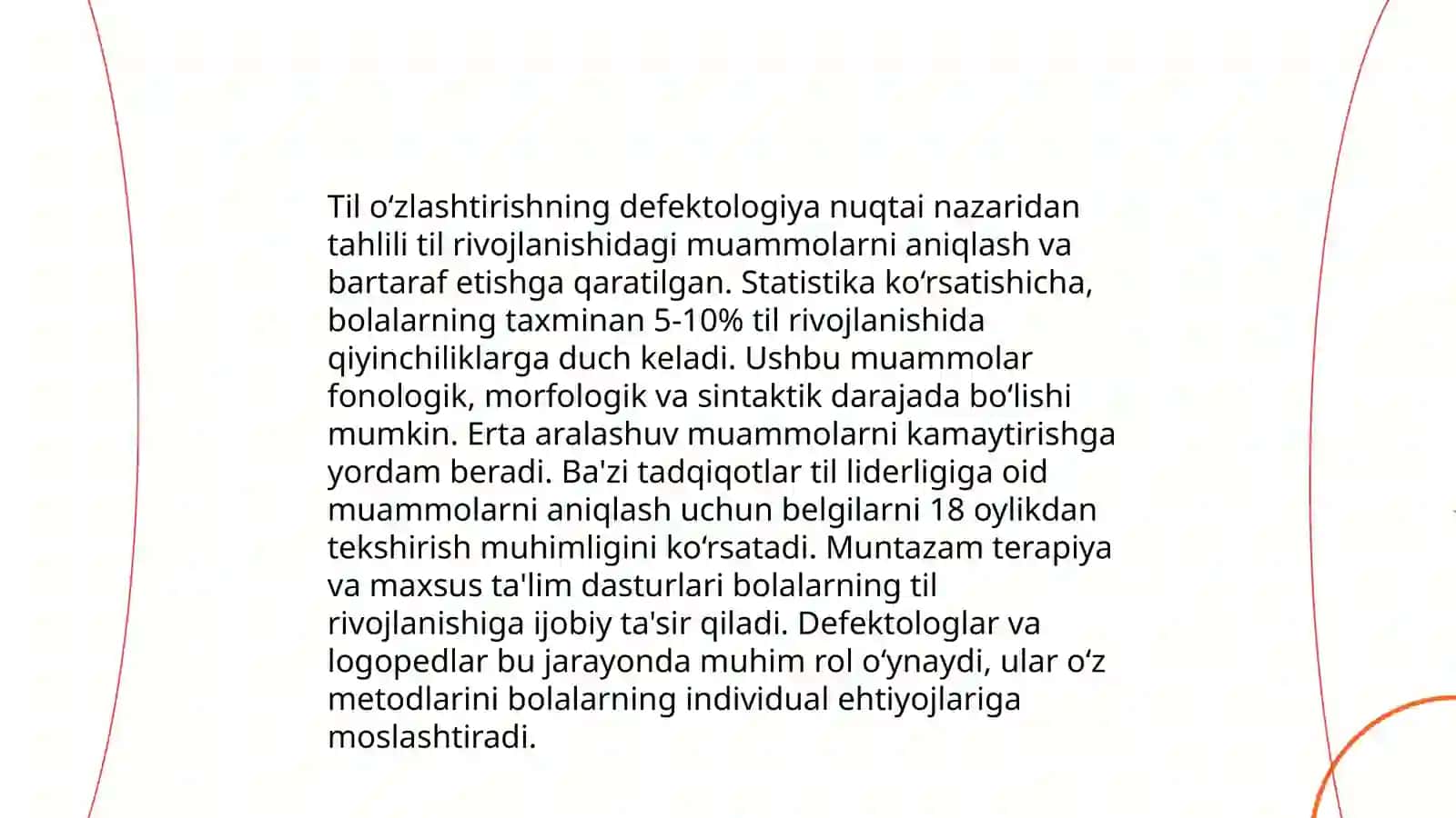 Tilshunoslikda logopediya va defektologiya bilan munosabati 4