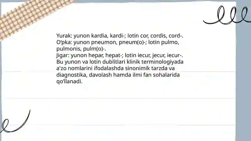 Kilinik terminallar yasovchi atama elementlar 4