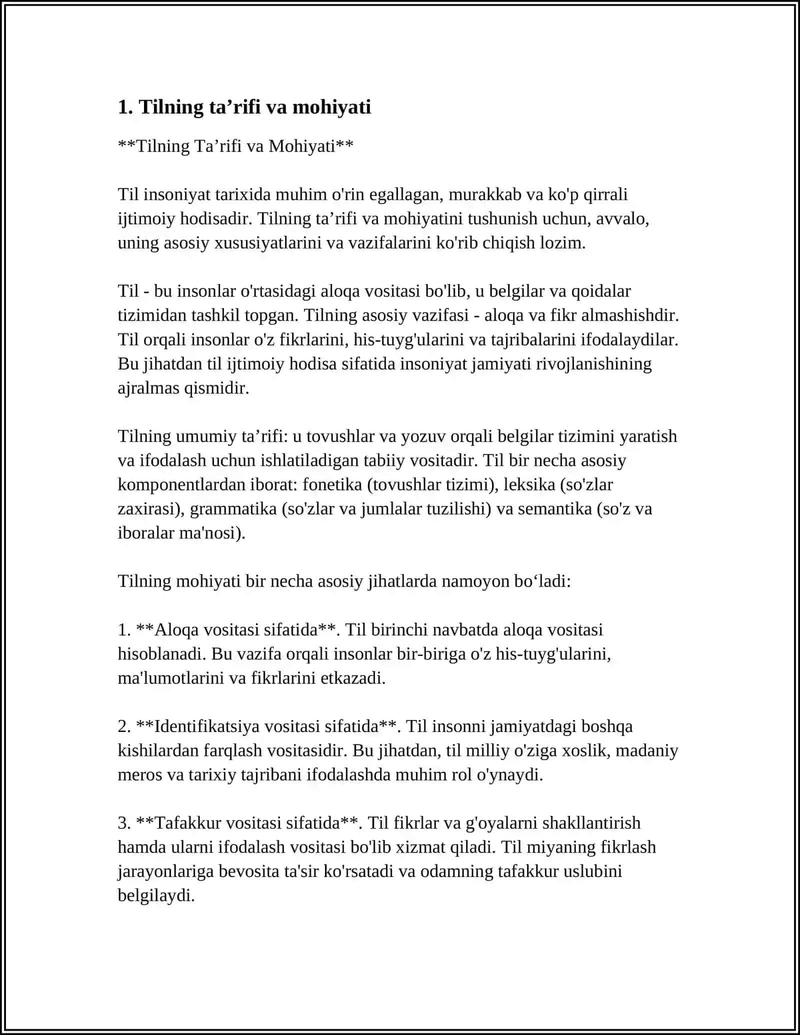 TILNING ASOSIY TUSHUNCHALARI HAQIDA UMUMIY TUSHUNCHA 4