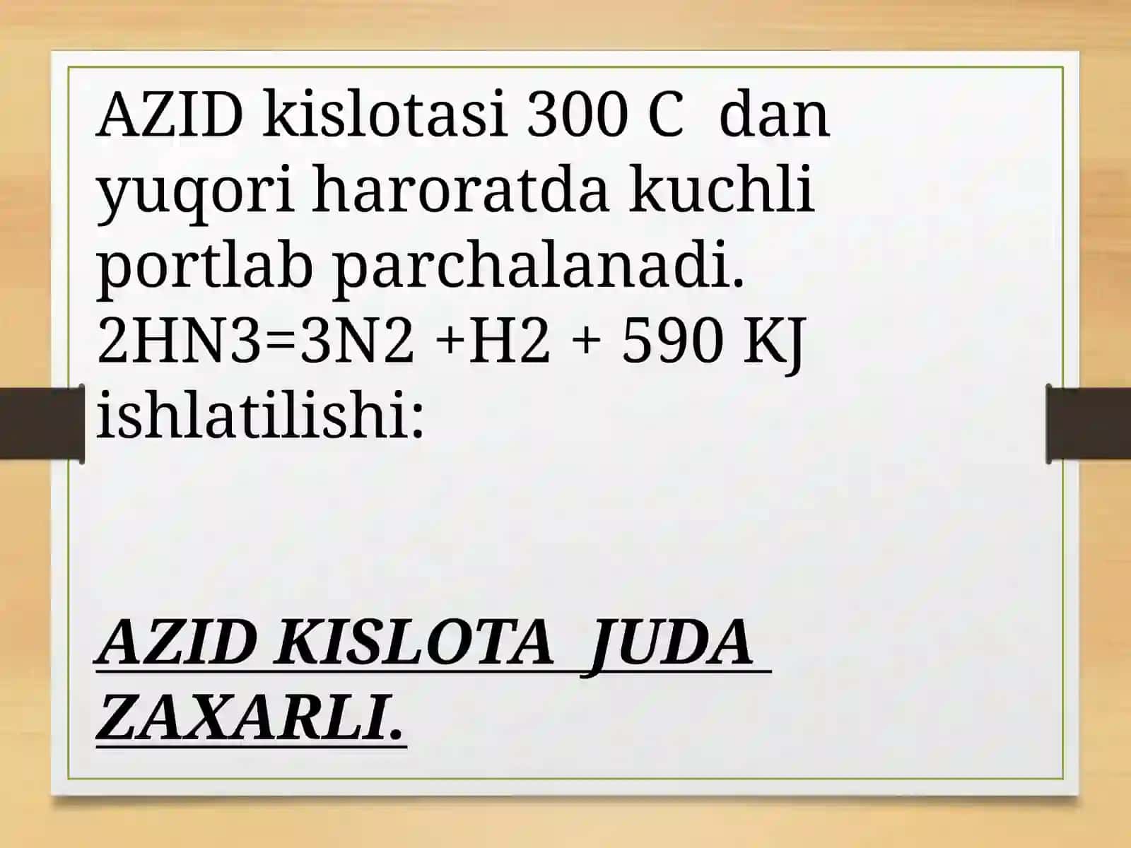 Kimyo yo'nalishi KIM-21 guruhi talabasi Abdurashidova Nilufar 4