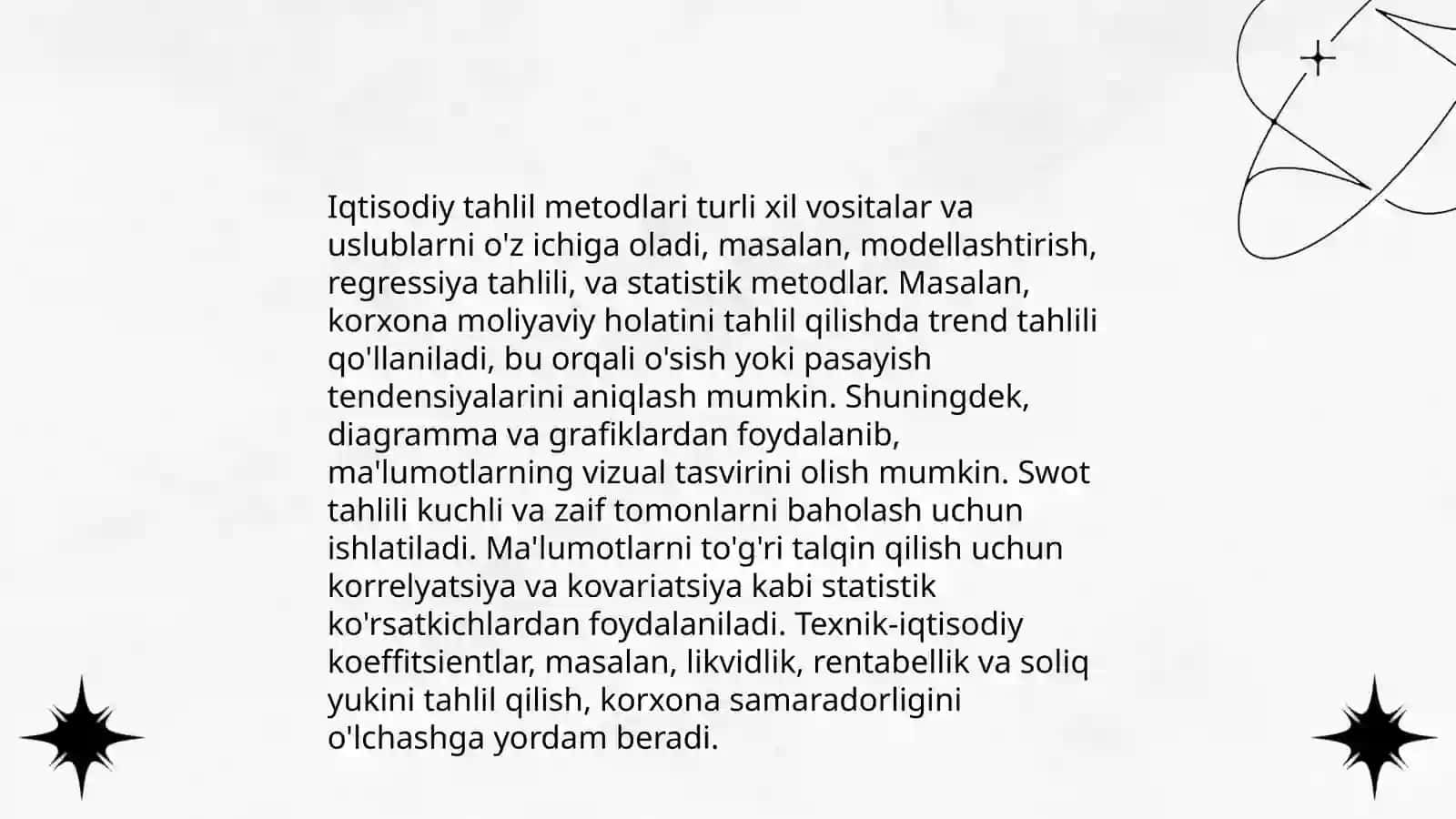 Fanlar tarkibida iqtisodiy tahlilning o'rni 4