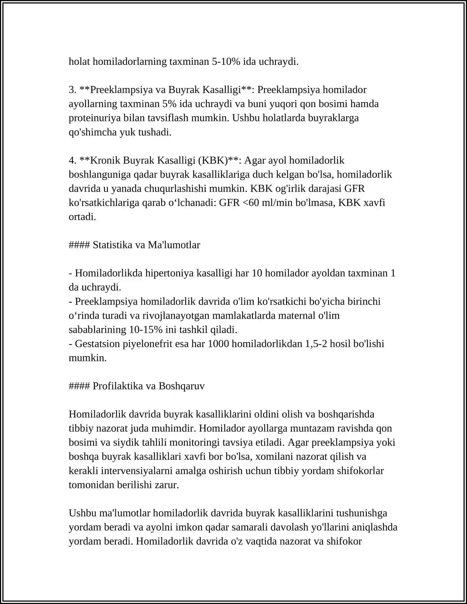 HOMILADORLIKDA BUYRAK KASALLIKLARI 4