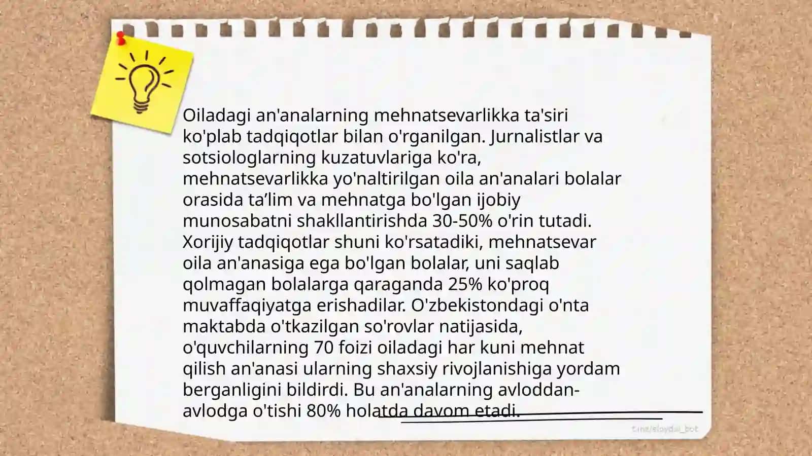 Xalq an'analari asosida o'quvchilarni mehnatsevarlik ruhida tarbiyalash 4