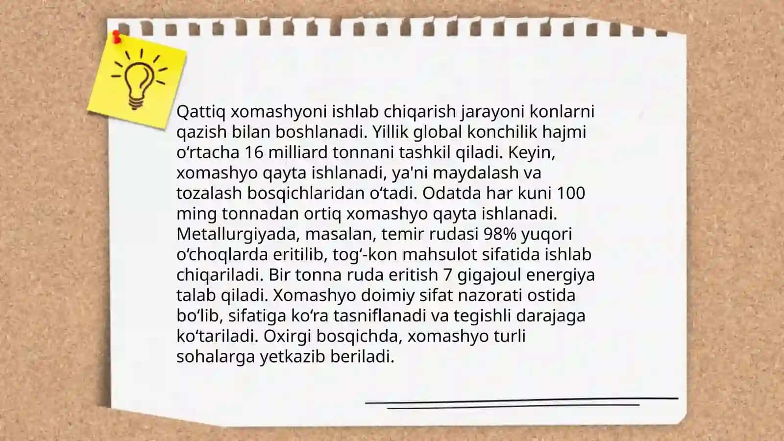 Qattiq xomashyoni boyitish 4