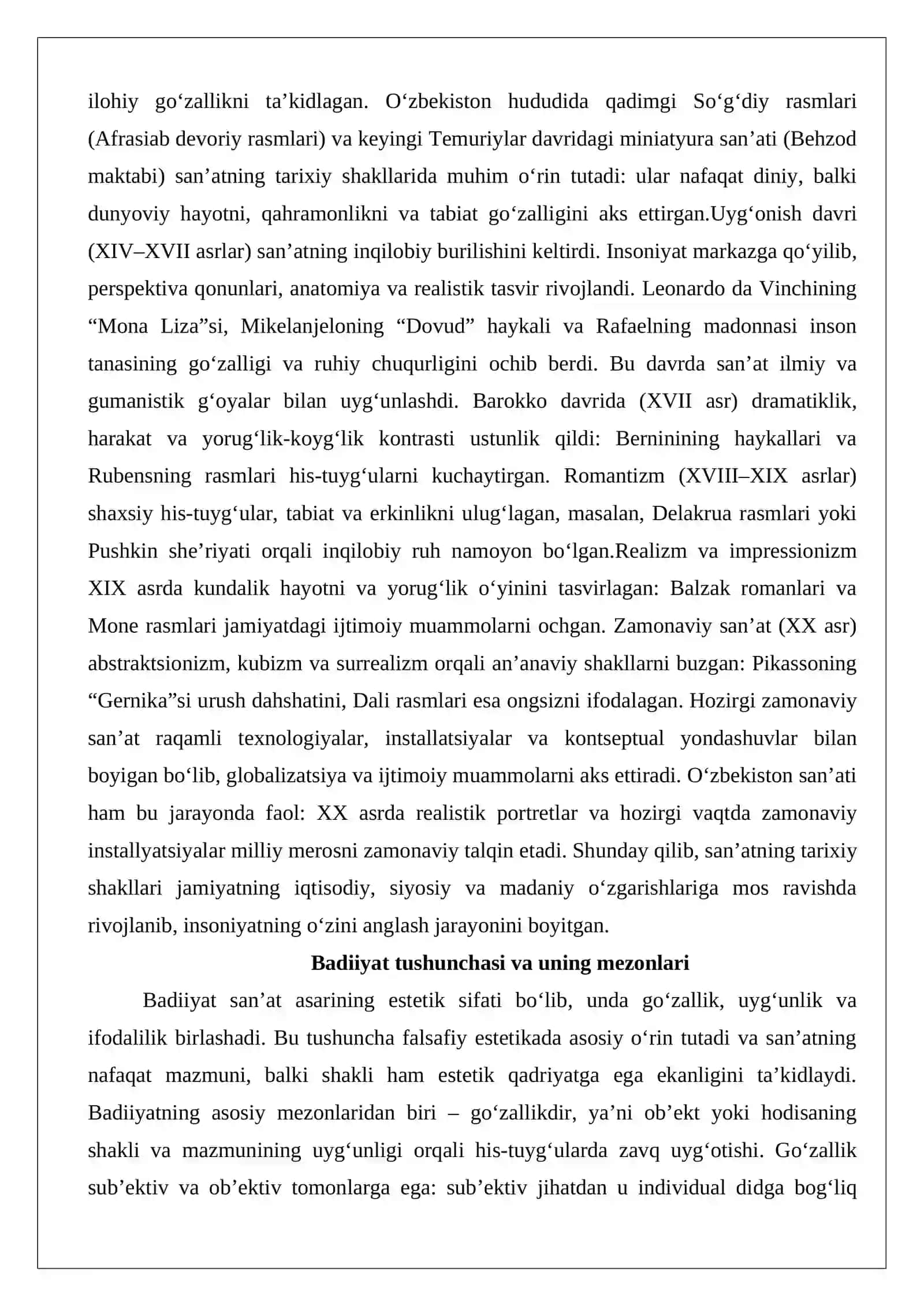 San’at va badiiyatning jamiyatga ta’siri 4