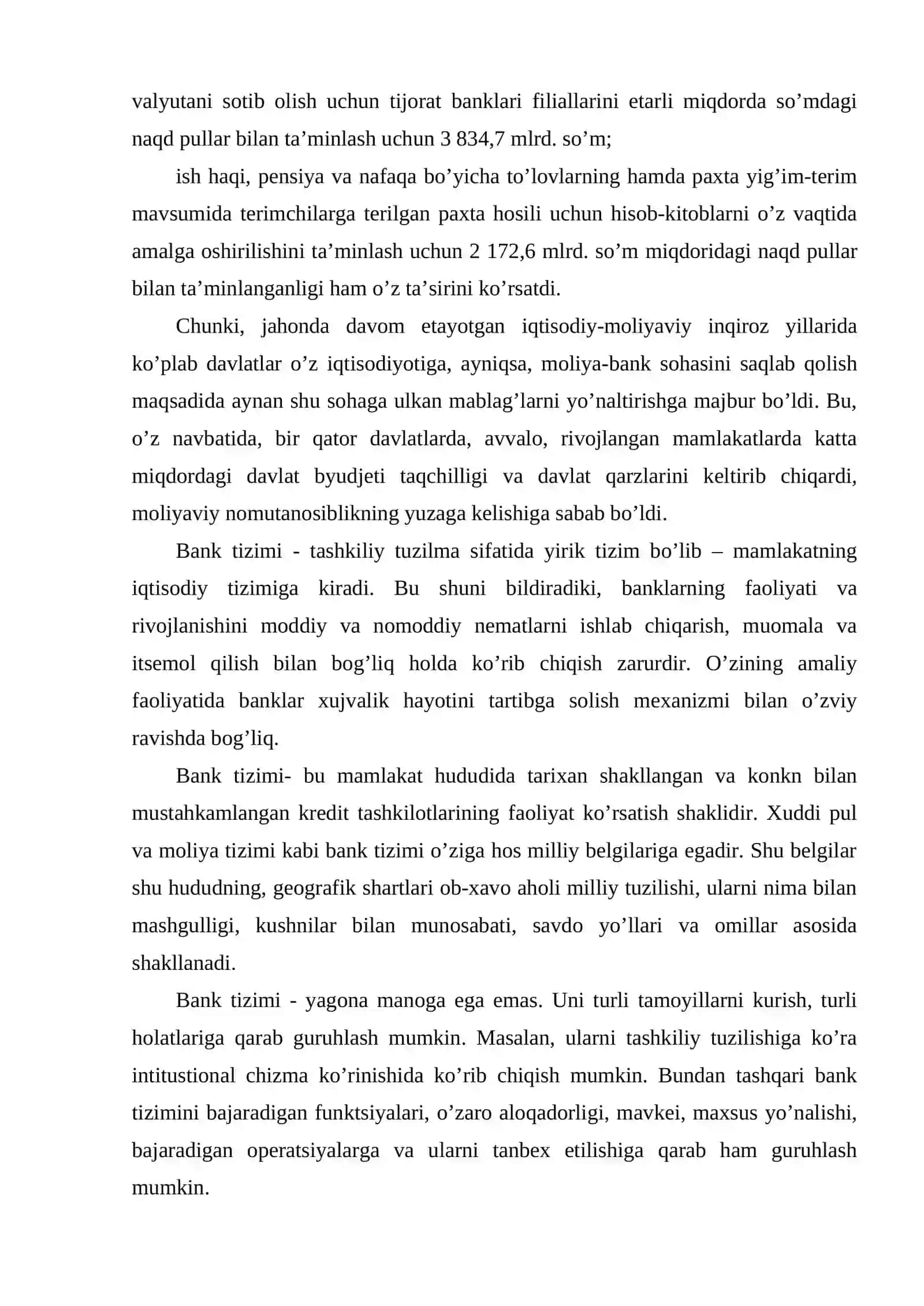 Tijorat banklarini tashkil etishning huquqiy va iqtisodiy asoslari 4