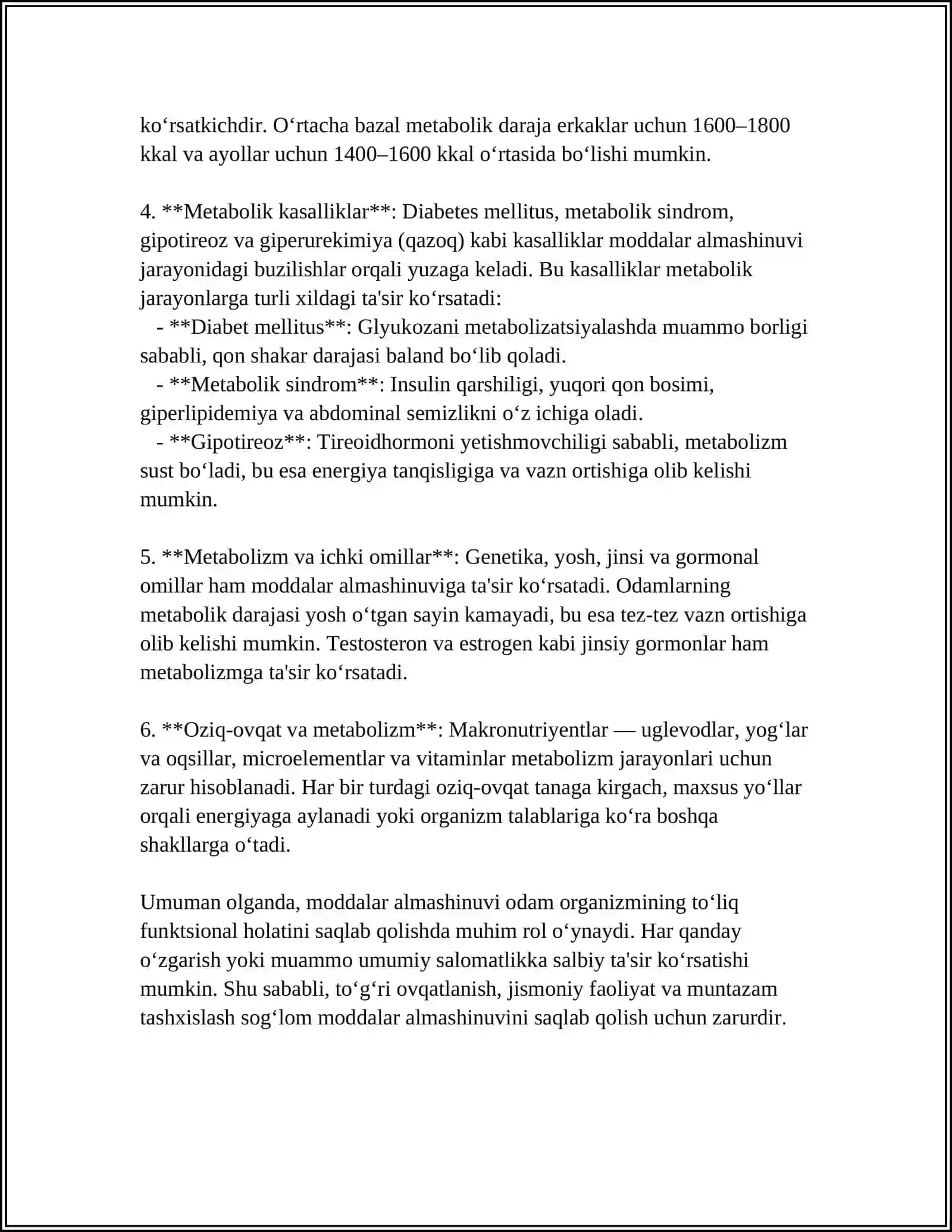 KEKSABEMOR. KEKSA ORGANIZMNING FIZIOLOGIK XUSUSIYATLARI 4