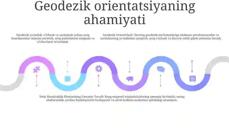 Geodezik Orientirlash. Yirik Masshtablik Planlarning Umumiy Tavsifi 4
