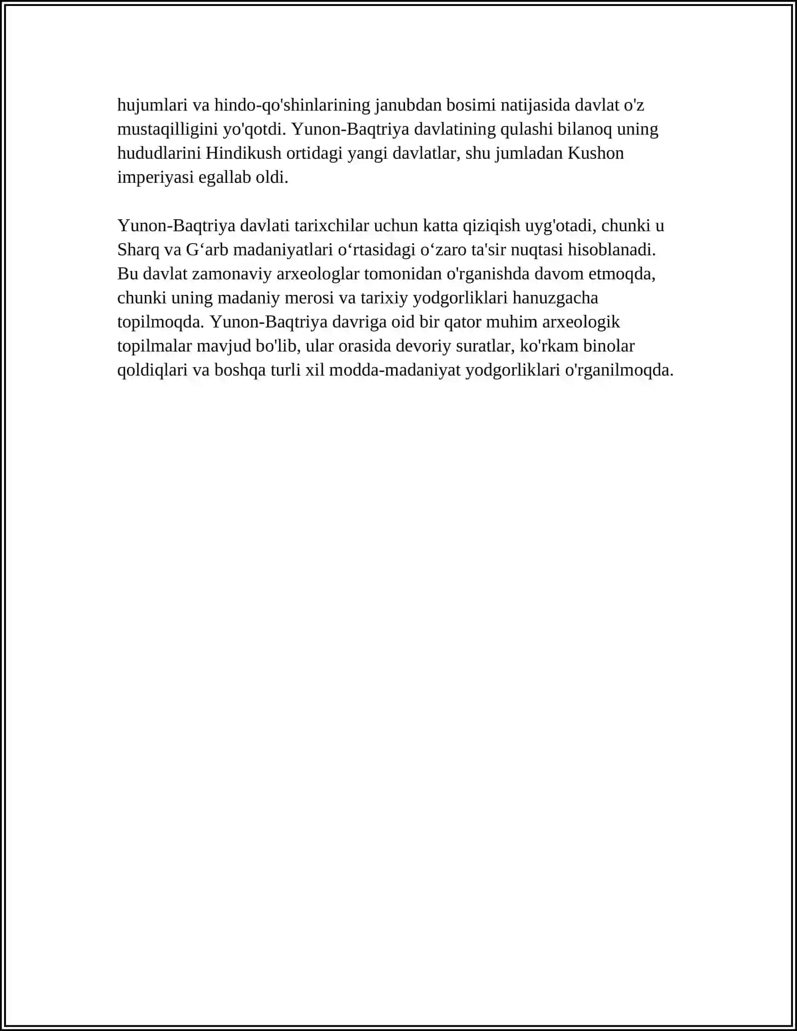 O‘zbek Davlatchiligining Tarixiy Bosqichlari (O‘zbekiston hududidagi Davlatlar Tarixi Misolida) 4